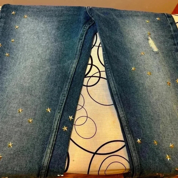 Zara - TRAFALUC DENIMWARE Jeans Stars - Picture 6 of 12